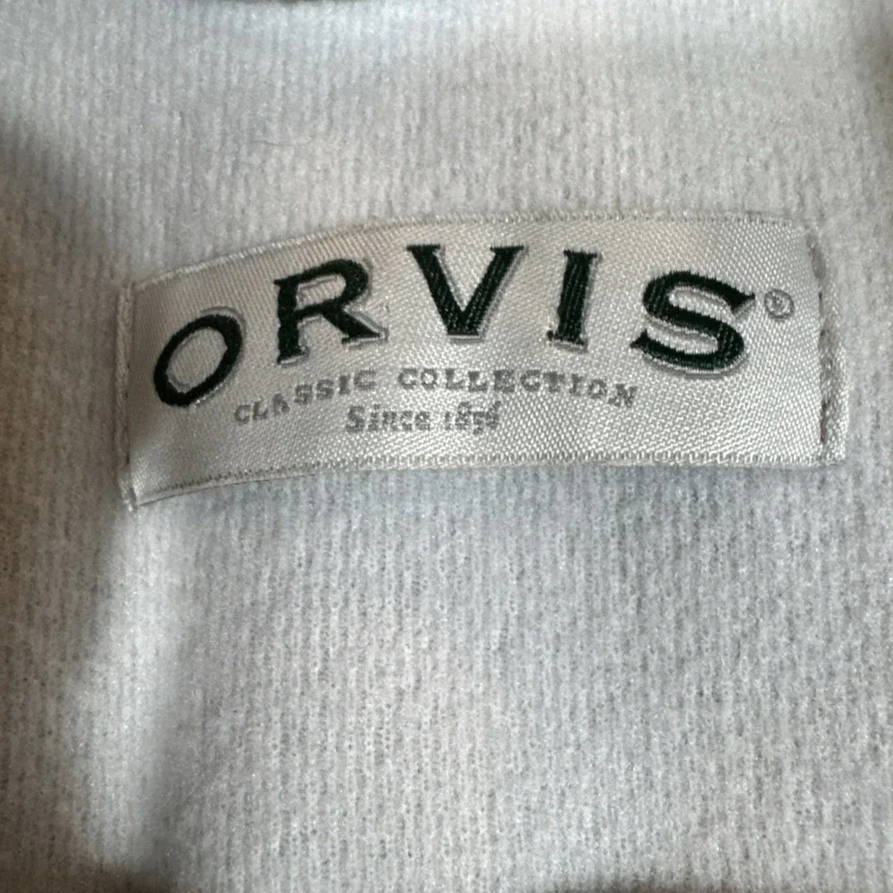 Orvis Men's Bonded Mesh Full Zip Jacket, Gray Medium